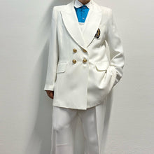 Load image into Gallery viewer, Completo Royal Navy Bianco 80s