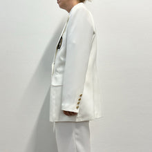 Load image into Gallery viewer, Completo Royal Navy Bianco 80s