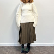 Load image into Gallery viewer, Maglione  maglificio Sala a coste bianco