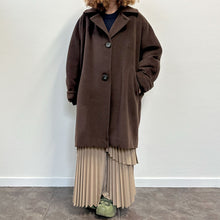 Load image into Gallery viewer, Cappotto Max Mara cioccolato 90s