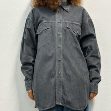 Load image into Gallery viewer, Camicia Versace Jeans Couture – nero – Tg L vintage