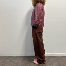 Load image into Gallery viewer, Bomber in pelle Max&Co – Bordeaux, Taglia 44