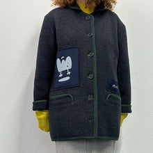 Load image into Gallery viewer, Giacca Austriaca “Ghibli” – progetto Upcycling by @ggtarantola x Vintageafropicks