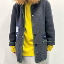 Load image into Gallery viewer, Giacca Austriaca “Ghibli” – progetto Upcycling by @ggtarantola x Vintageafropicks