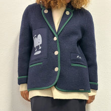 Load image into Gallery viewer, Giacca Austriaca “Ghibli” – progetto Upcycling by @ggtarantola x Vintageafropicks