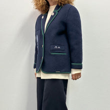 Load image into Gallery viewer, Giacca Austriaca “Ghibli” – progetto Upcycling by @ggtarantola x Vintageafropicks