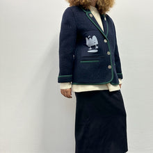 Load image into Gallery viewer, Giacca Austriaca “Ghibli” – progetto Upcycling by @ggtarantola x Vintageafropicks