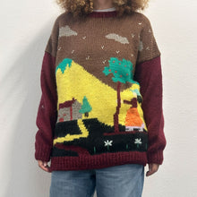 Load image into Gallery viewer, Maglione Andino handmade 90s