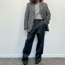 Load image into Gallery viewer, Spezzato Nobleman per Rinascente In Aberdeen tweed by Crombie grigio 80s
