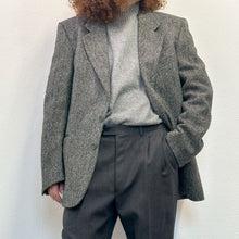 Load image into Gallery viewer, Spezzato Nobleman per Rinascente In Aberdeen tweed by Crombie grigio 80s