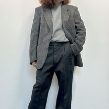 Load image into Gallery viewer, Spezzato Nobleman per Rinascente In Aberdeen tweed by Crombie grigio 80s