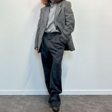 Load image into Gallery viewer, Spezzato Nobleman per Rinascente In Aberdeen tweed by Crombie grigio 80s