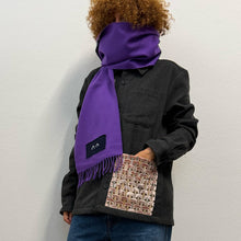 Load image into Gallery viewer, Sciarpa Ghibli viola