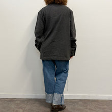 Load image into Gallery viewer, Camicia Work con inserti di tappezzeria vintage