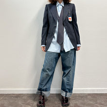 Load image into Gallery viewer, Giacca Facis a righe 70s