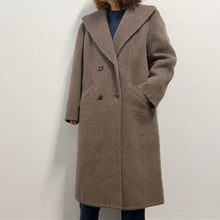 Load image into Gallery viewer, Cappotto Tortora doppiato – Anni ’80