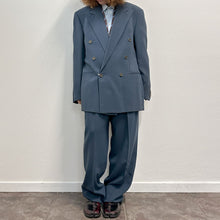 Load image into Gallery viewer, Completo Biella Collezioni color avio 80s