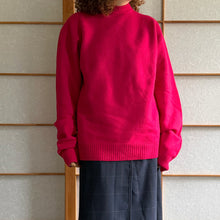 Load image into Gallery viewer, Maglione lana follata color fucsia