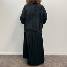 Load image into Gallery viewer, Giacca camoscio blu 90s