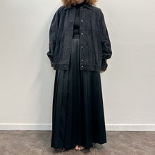 Load image into Gallery viewer, Giacca camoscio blu 90s