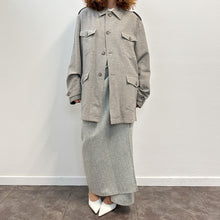Load image into Gallery viewer, Giacca Biella Collezione utility grigio mélange 90s