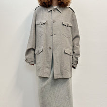 Load image into Gallery viewer, Giacca Biella Collezione utility grigio mélange 90s