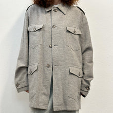 Load image into Gallery viewer, Giacca Biella Collezione utility grigio mélange 90s