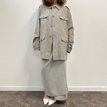 Load image into Gallery viewer, Giacca Biella Collezione utility grigio mélange 90s