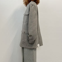Load image into Gallery viewer, Giacca Biella Collezione utility grigio mélange 90s