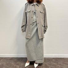 Load image into Gallery viewer, Giacca Biella Collezione utility grigio mélange 90s