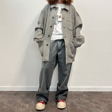 Load image into Gallery viewer, Giacca Biella Collezione utility bianca e grigia 90s