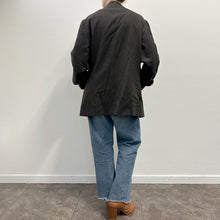 Load image into Gallery viewer, Giacca doppiopetto a righe 90s