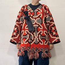 Load image into Gallery viewer, K-drama giacca Jeogori coreana realizzata con coperta abruzzese vintage