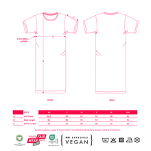 Load image into Gallery viewer, BigTee o Maxi Dress navy con stampa Crisantemo