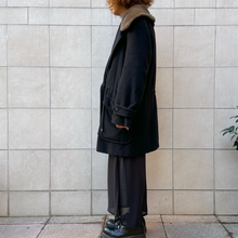 Load image into Gallery viewer, Cappotto Max Mara nero 90s