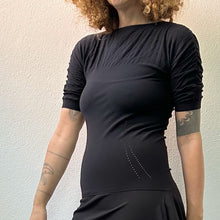 Load image into Gallery viewer, Abito Wolford nero Y2k