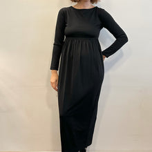 Load image into Gallery viewer, Abito Romeo Gigli linea G nero fine 8os primi 90s