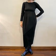 Load image into Gallery viewer, Abito Romeo Gigli linea G nero fine 8os primi 90s