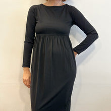 Load image into Gallery viewer, Abito Romeo Gigli linea G nero fine 8os primi 90s