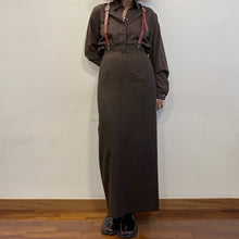 Load image into Gallery viewer, Gonna Luciano Barbera in check cioccolato 90s