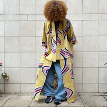 Load image into Gallery viewer, Yutaka villa con stampe multicolor 50s