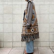 Load image into Gallery viewer, K-coprimi gilet caramello/bianco/nero
