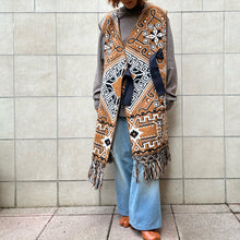 Load image into Gallery viewer, K-coprimi gilet caramello/bianco/nero