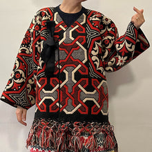 Load image into Gallery viewer, K-COPRIMI giacca jeogori realizzata con coperta abruzzese vintage
