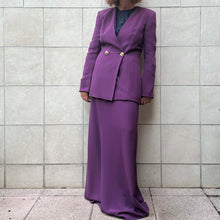 Load image into Gallery viewer, Completo Gai Mattioli viola cardinale primi 90s