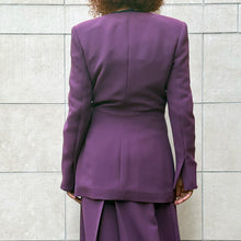 Load image into Gallery viewer, Completo Gai Mattioli viola cardinale primi 90s