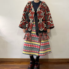 Load image into Gallery viewer, K-COPRIMI giacca jeogori realizzata con coperta abruzzese vintage