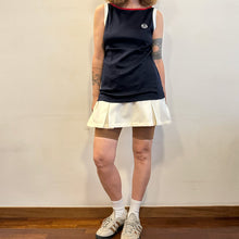Load image into Gallery viewer, Top Sergio Tacchini blu McEnroe 80s