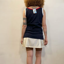 Load image into Gallery viewer, Top Sergio Tacchini blu McEnroe 80s