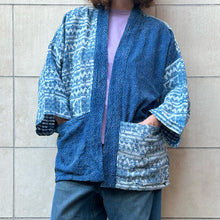 Load image into Gallery viewer, Giacca Kimono indaco